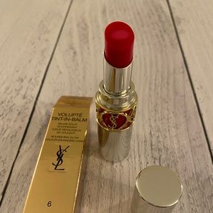 YSL Tint in Balm 6 “Touch Me Red” NIB